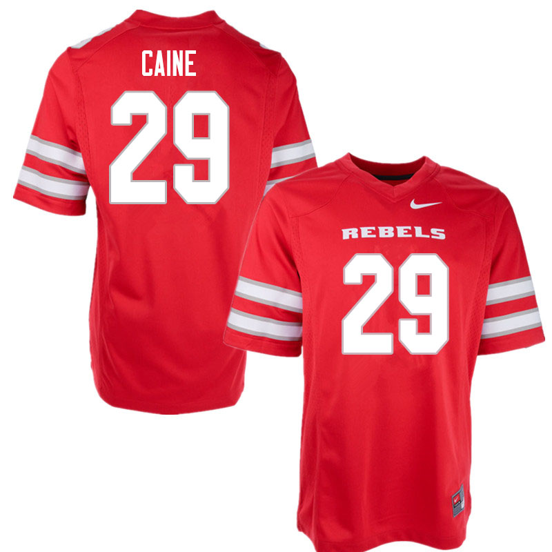 Men #29 Tre Caine UNLV Rebels College Football Jerseys Sale-Red - Click Image to Close